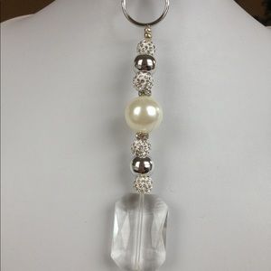 🛍SOLD🛍 on eBay Handmade Key Chain Charm Silver